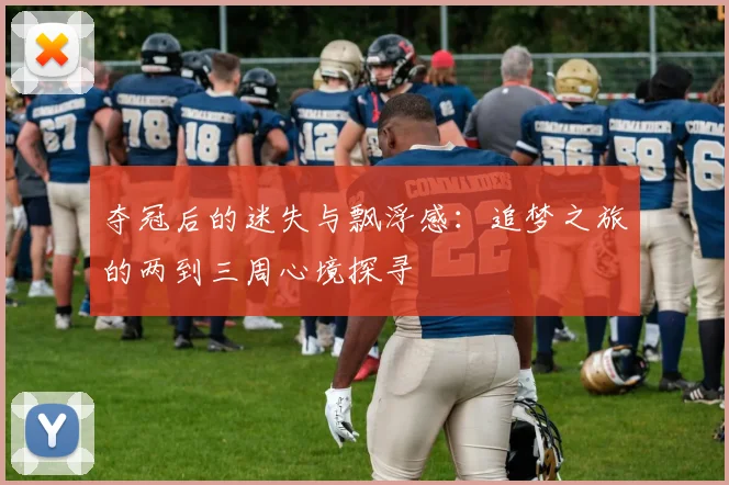 夺冠后的迷失与飘浮感：追梦之旅的两到三周心境探寻